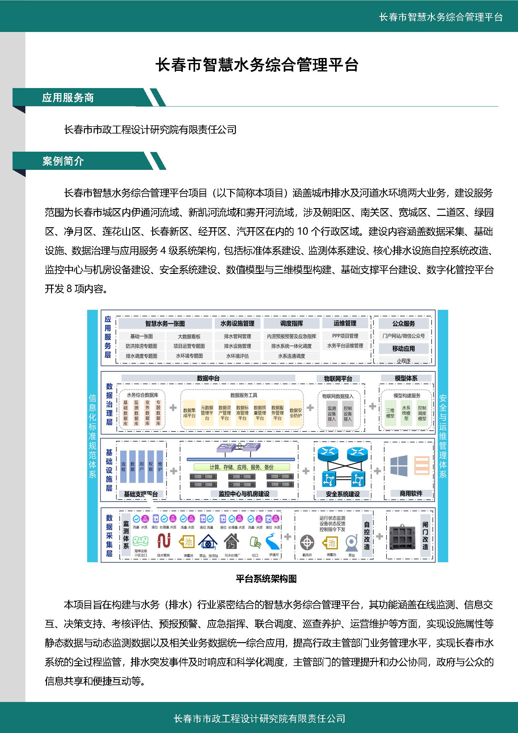 伊通河智慧水務(wù)綜合管理平臺案例集_頁面_1